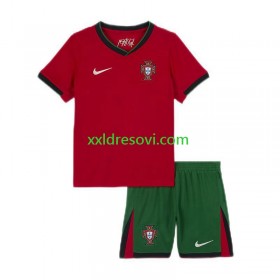 Portugal Domaći Dječji Nogometni Dres Euro 2024